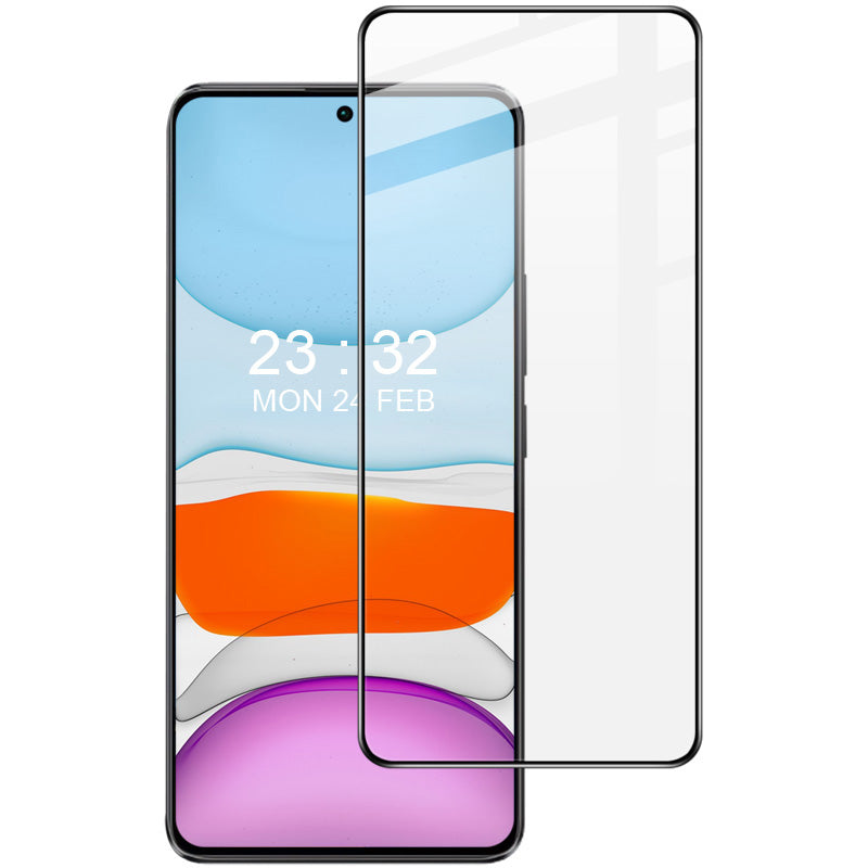 IMAK Pro+ Series For Xiaomi Poco X6 Film Tempered Glass Complete Covering Screen Protector IMAK Pro+ Series For Xiaomi Poco X6 Film Tempered Glass Complete Covering Screen Protector